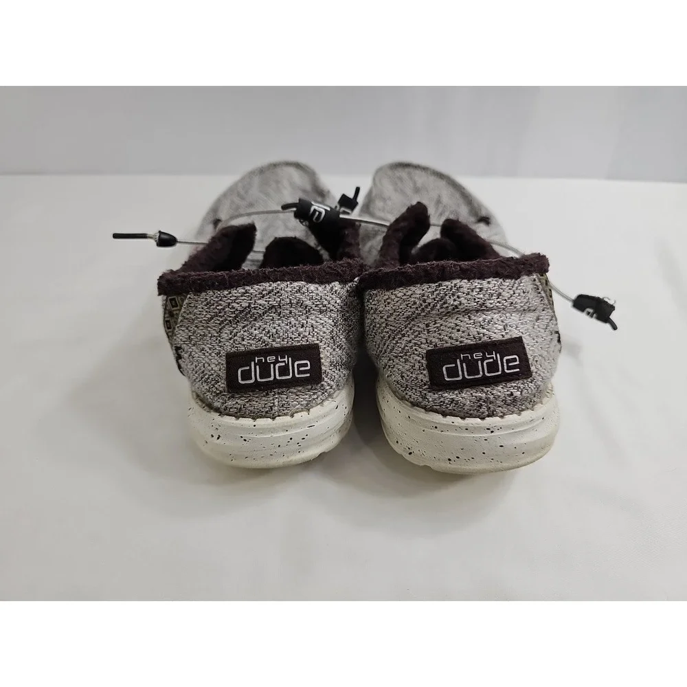 Hey‎ Dude Wendy Sox Dark Gray Slip On Shoes Women's Size 11